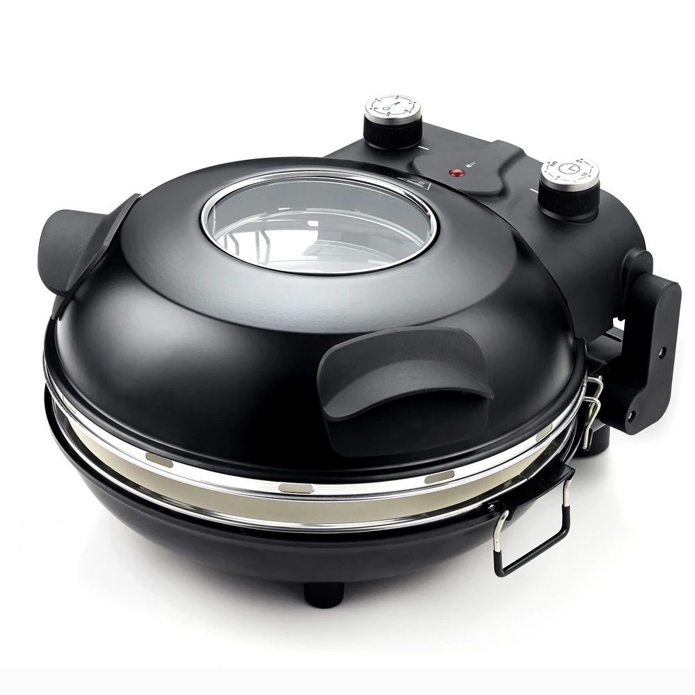 Aifa Factory Direct Price 12 Inch Non-Stick Calzone Maker Pizza Oven in Red Home Use Fast FunElectric Multi Pizza Maker