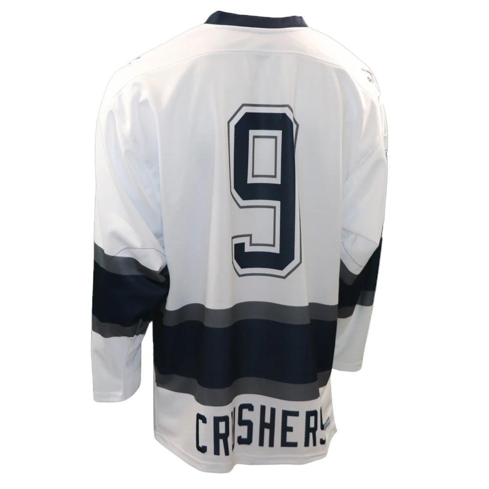 Классическая профессиональная вышитая снасть на заказ, саржевая сшитая нашивка, воротник со шнуровкой, хоккейные Джерси Лиги