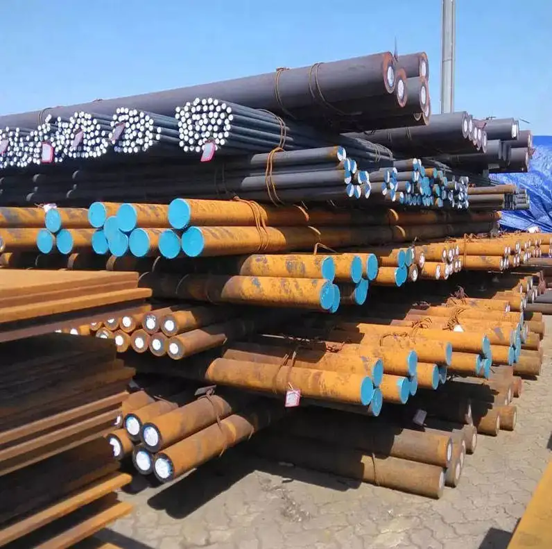 SAE 1045 4140 4340 8620 Alloy Carbon Steel Rod 1215 1020 1245 10S20 Cold Drawn Hot Rolled Round Bar