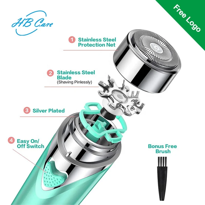 Лидер продаж 2021, набор триммеров для волос, электрическая бритва для носа, бороды, удаление волос на лице для женщин, частная этикетка