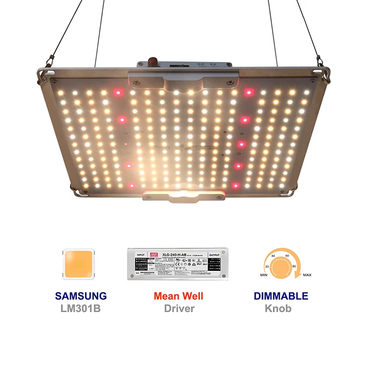 640w 600w 480w 320w 220W 3500k Samsung lm301h v4 lm301b 660nm полный спектр радиатора aero-горшок доска СИД свет для выращивания