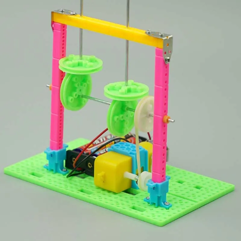 Детский набор пластиковых роботов «DIY» танцевальный робот научная игрушка