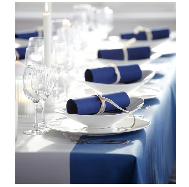 Decorative Large Custom Printed Airlaid Paper Dinner Napkins