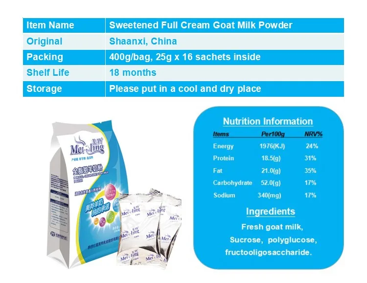 Full sweetened 400g
