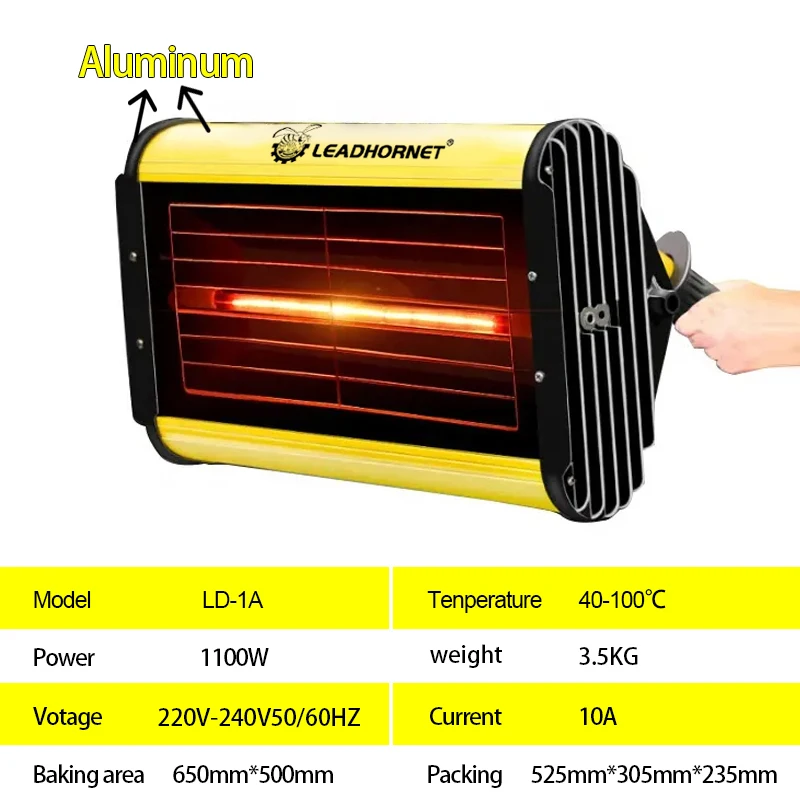 portable heat light for car paint dry infrared light heat lamp light therapy FOB Reference Price:Get latest price