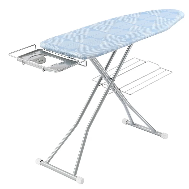 Support OEM ODM Height Adjustable Ironing Board Household Folding Iron Board Heat Resistant 3 Layer Ironing Cover