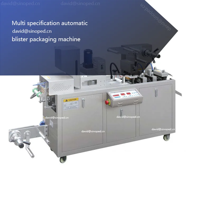 Chewing Gum Mini Blister Packing Machine Easy To Operate Biscuit Blister Filling Packing Machine