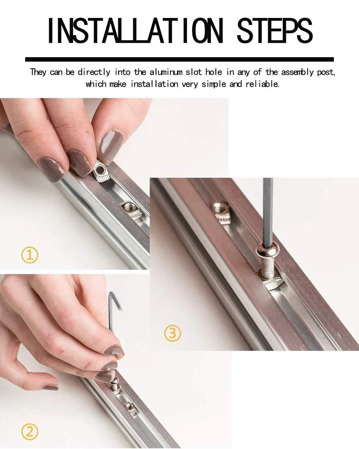 Ur Elk оптовая продажа Индивидуальный размер M3 M4 M5 M6 T-nut Hammer T Nut 4040