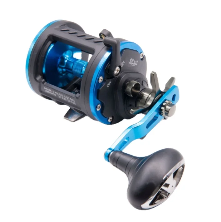 Aluminum Saltwater Boat Big Game Drum Sea Trolling Fishing Reels