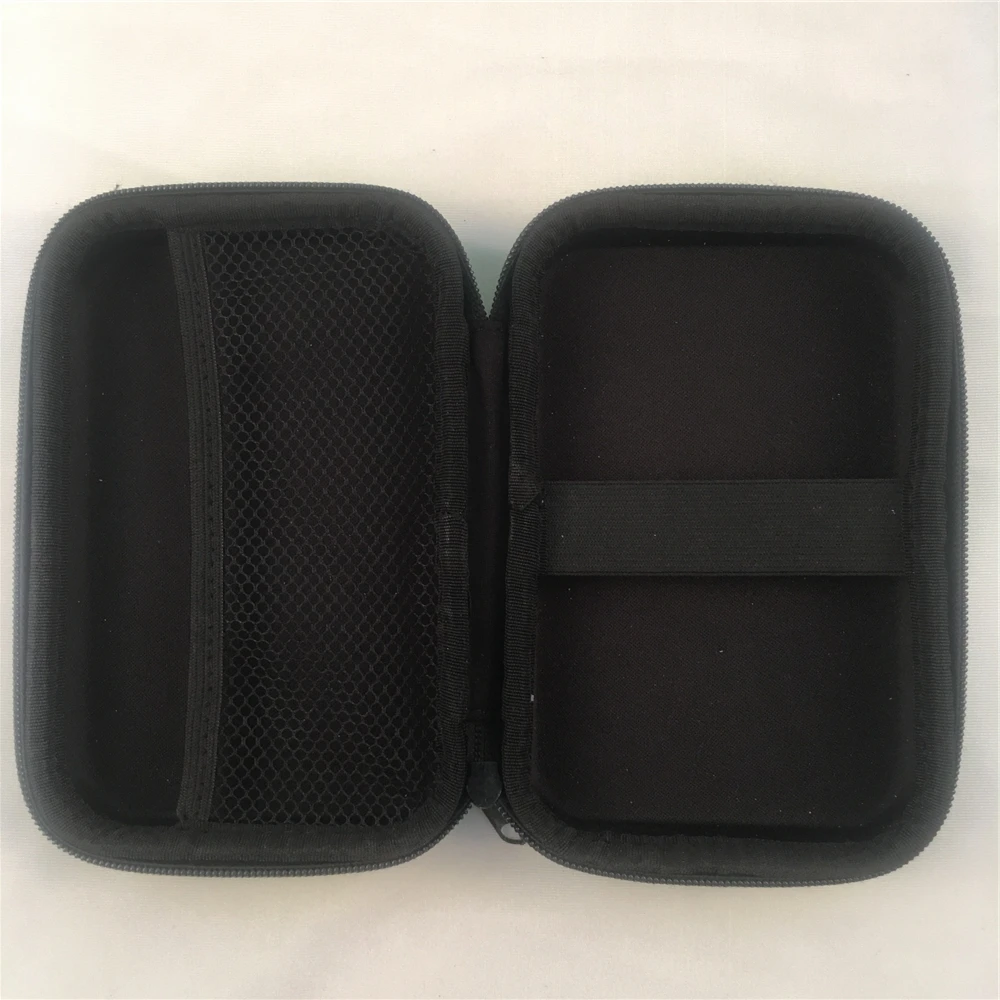 China Supplier Customized Waterproof Protective Hard Shell EVA USB Cable Power Bank Zipper Case