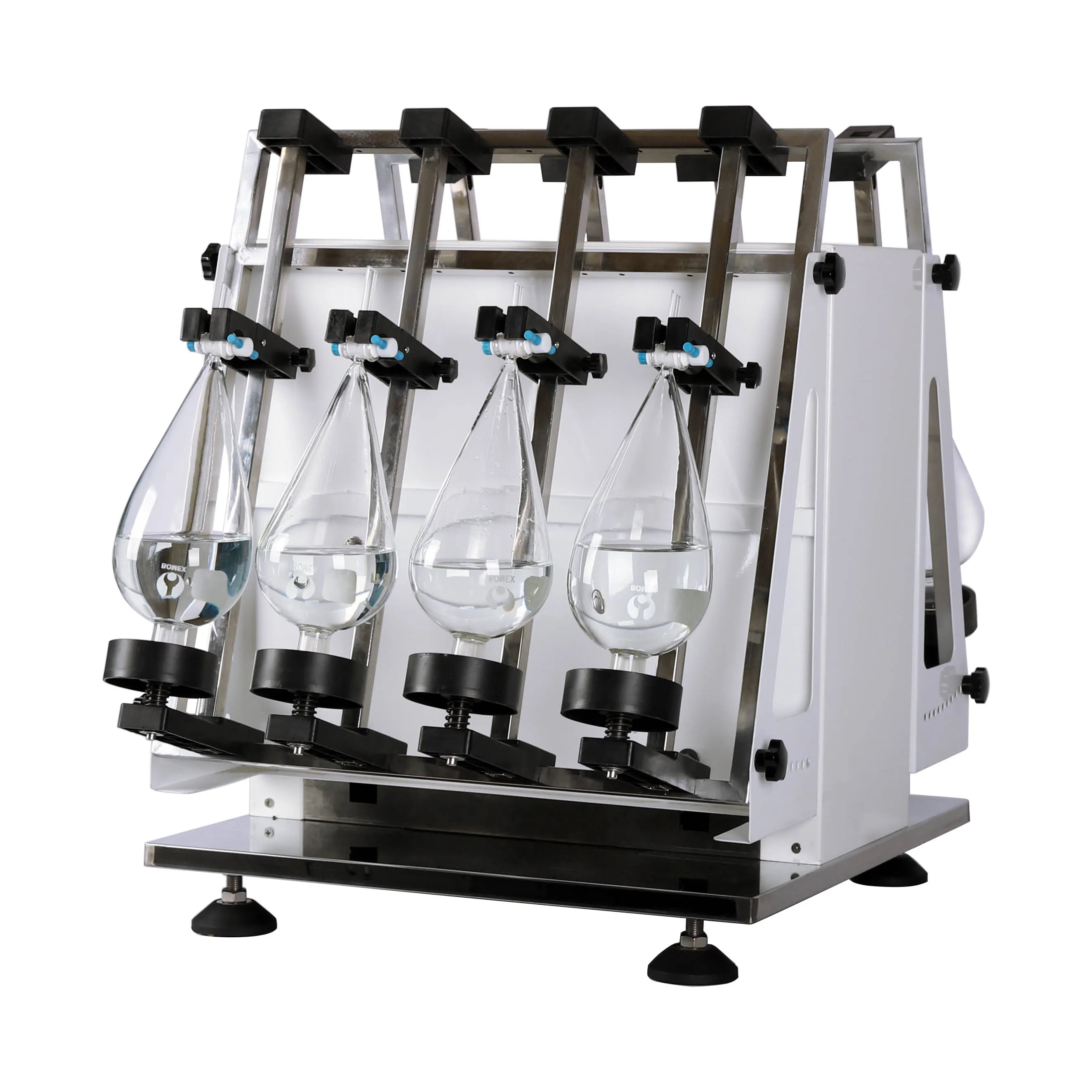 Multi separatory funnel shaker lab supplier rotary flask shaker