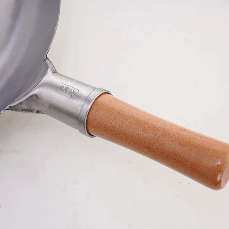 Chinese Wok Chino Pot Set Non Stick wok Healthy Uncoated Without Rusting Iron Woks Pan