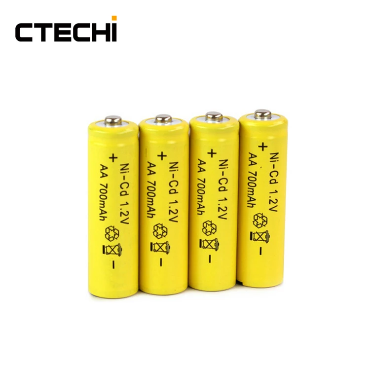 CTECHi 1.2v Rechargeable AA Battery Pack 700mAh NI-CD Battery For Aircraft RC Boat Remote Control Off-Road Vehicle Car