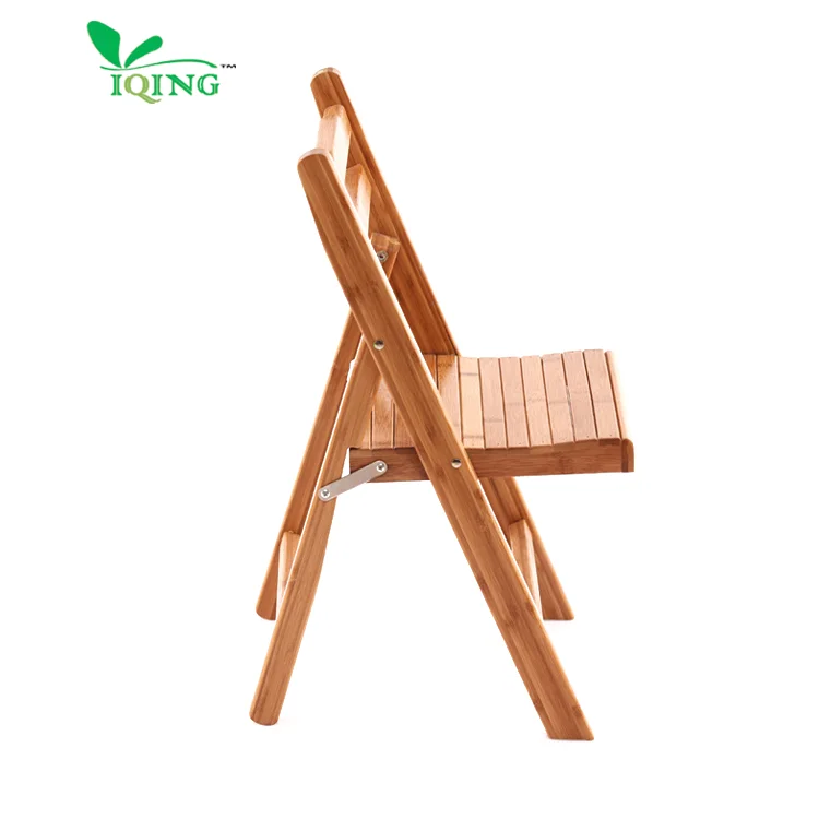 Designer design Chinese modern style portable natural bamboo folding chair