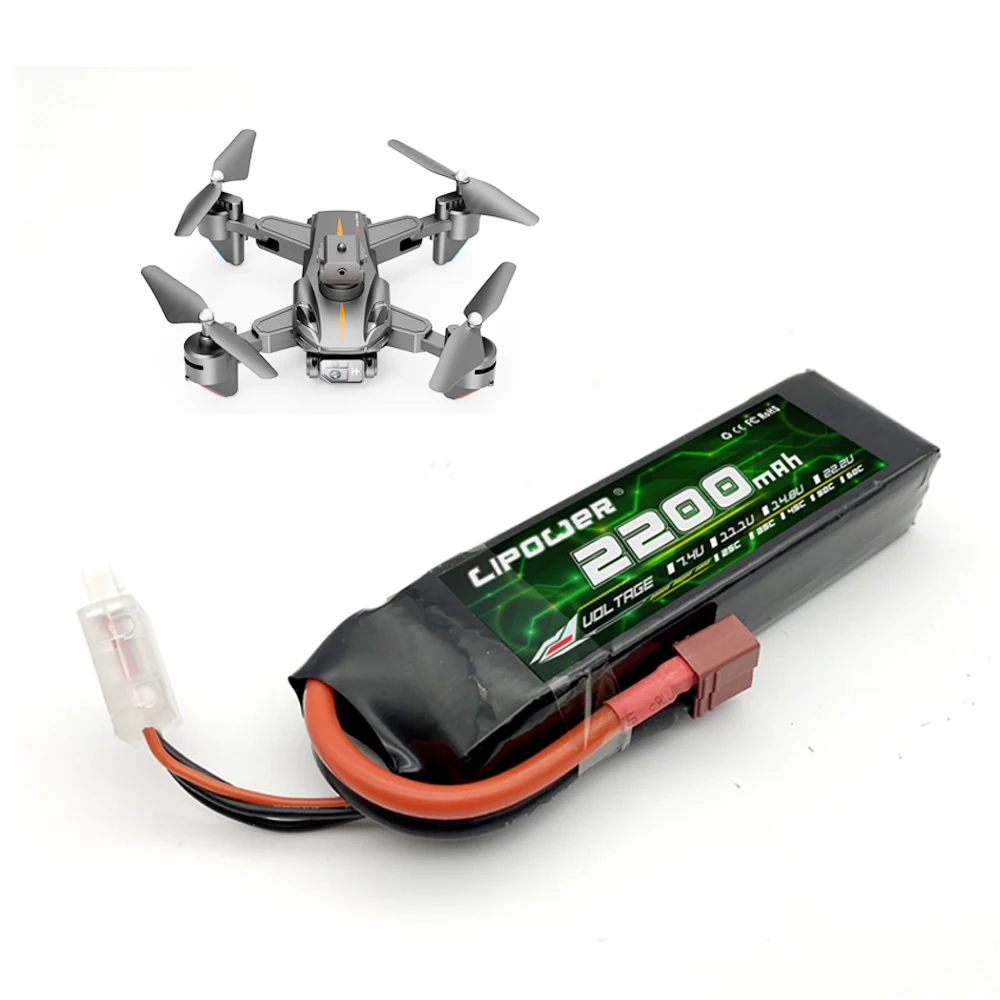 Lipower RC LiPo Battery Pack 3S 4S 6S 120C 2200mAh XT60 Connector for RC Airplane Helicopter Powerful RC FPV Battery