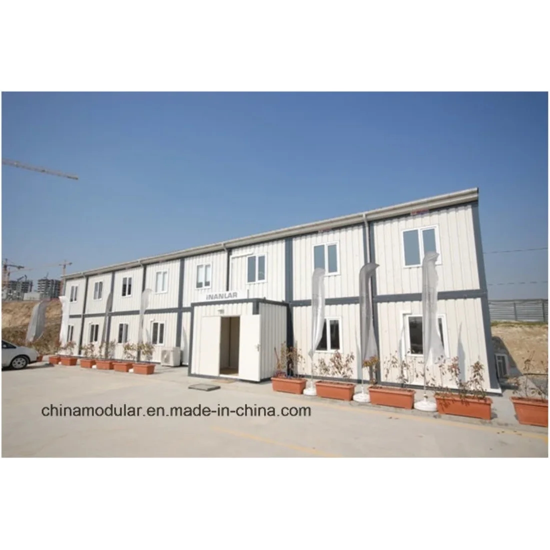 Производитель поставляет CHAM-CHAM-MDA602 металлическую дверь для модульного здания