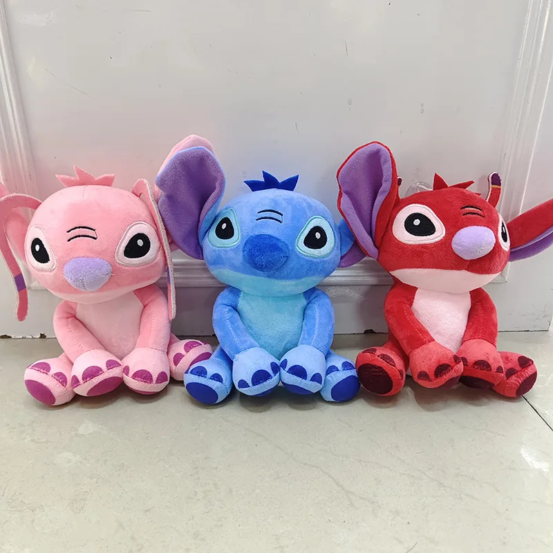 Cartoon Customized Kawaii Stitch Plush Doll Pillow Soft Toys Anime Stitch Plush Toys Stuffed Animals Toy For Kids Children