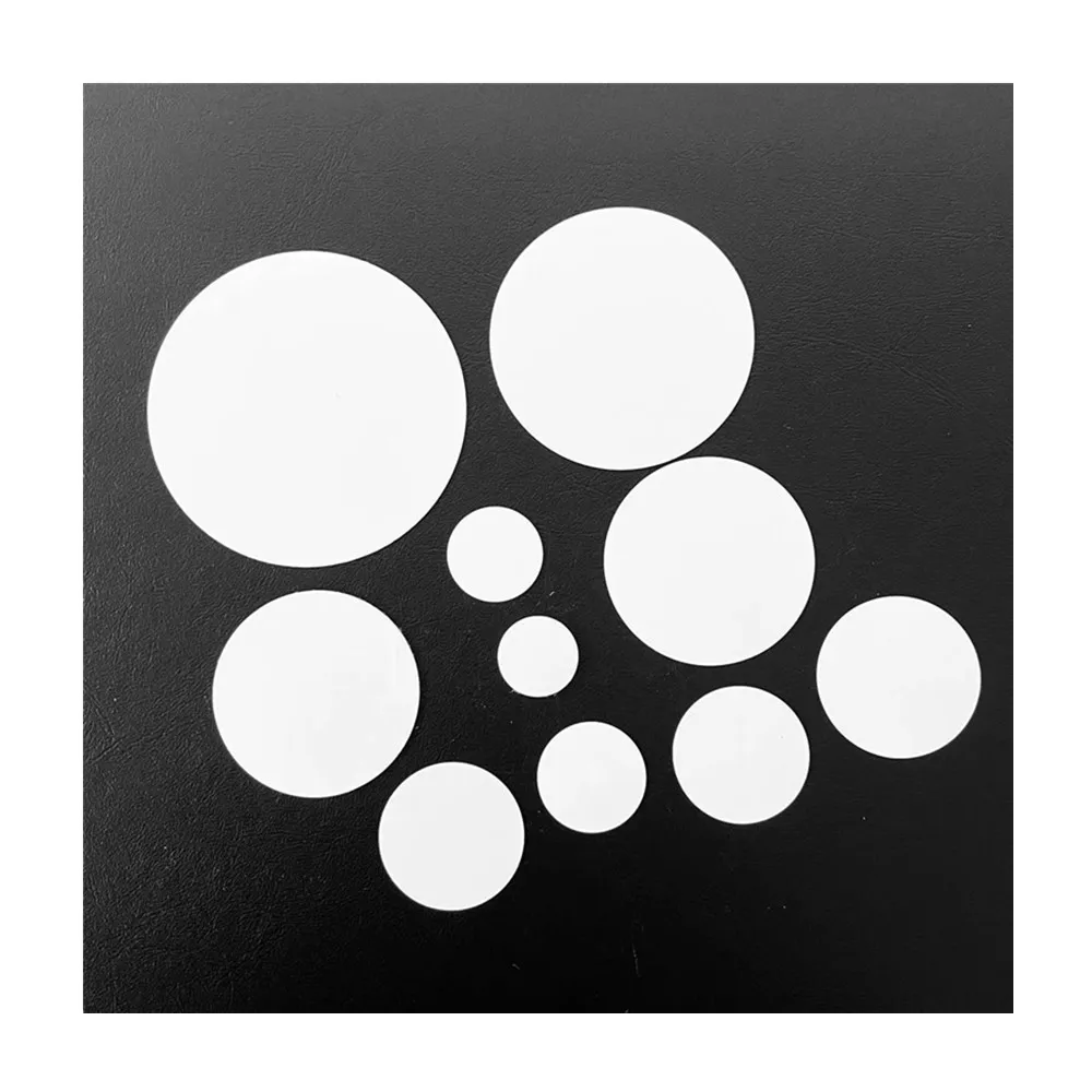 Hot Selling Sublimation Aluminum Circle Round Disk Jewelry Stamping Blank Necklace Insert Pendant Blank Round Discs