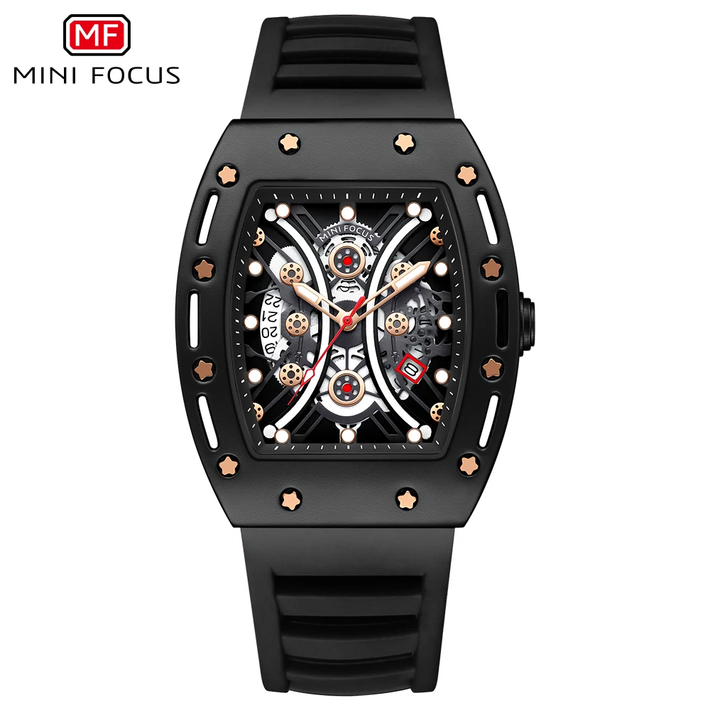 Sports Top Brand Luxury Male Quartz Business Clock MINI FOCUS Watch Fashion Casual Wristwatch Chronograph mini focus watch men