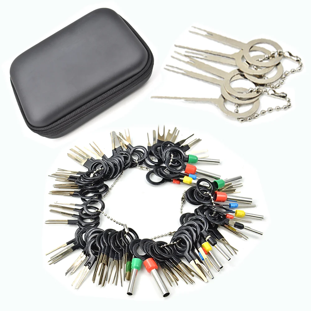 New Arrival 100/109/119pcs in Bag Car Terminal Removal Tool Puller Auto Set Motorist Kit Automotive Repair Tool Pin Extractor