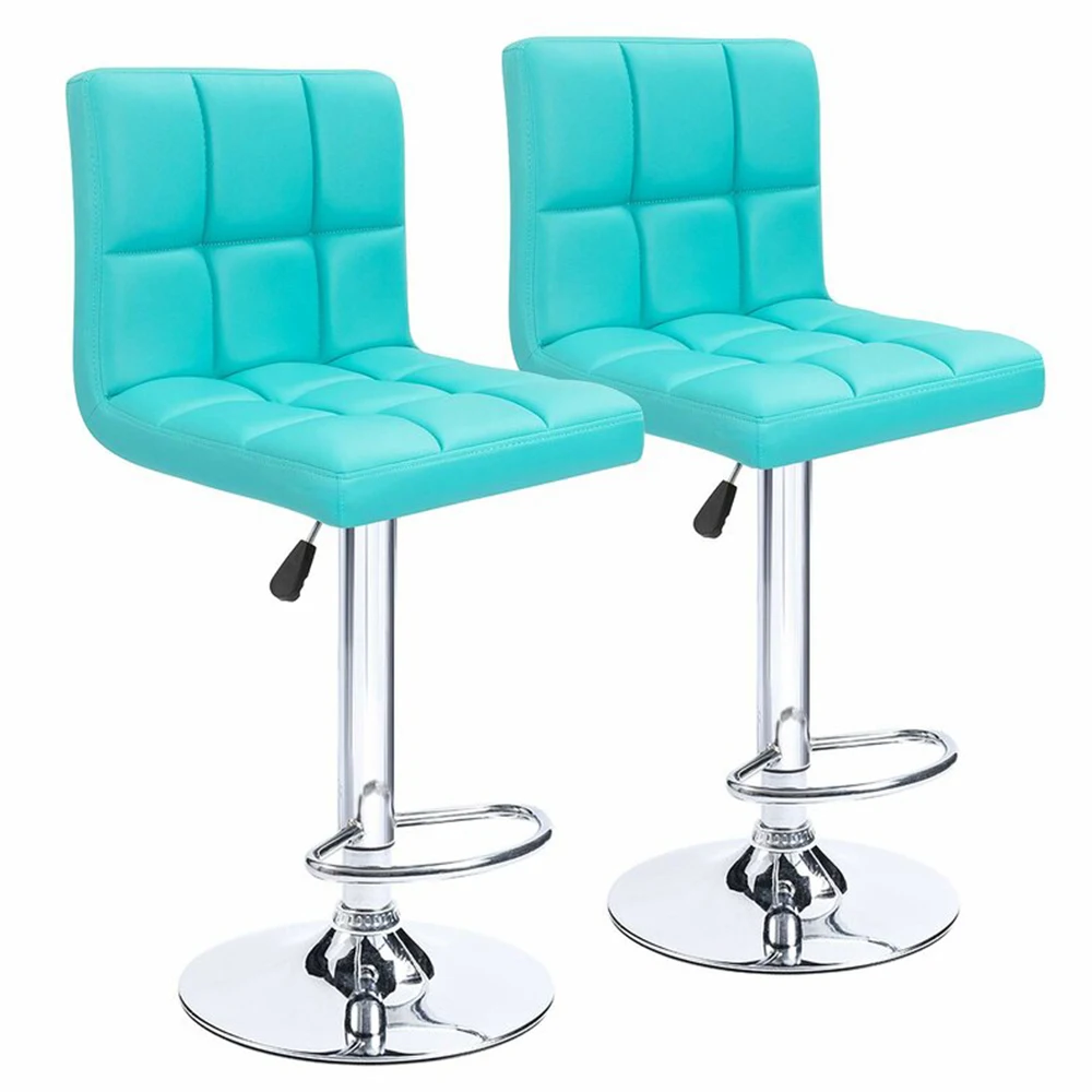 Modern Style Bar Height Chairs Pu Leather Kitchen Counter Height Bar Stools