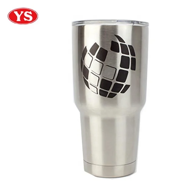 Double Walled 30 oz. Stainless Coffee Tumbler with Easy Clean Lid
