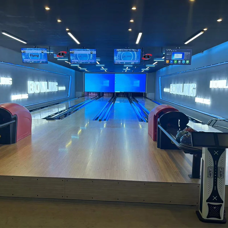 Indoor Bowling Alley Entertainment Equipment Bowling Lane Complete of Bowling Alley for Adult and Children