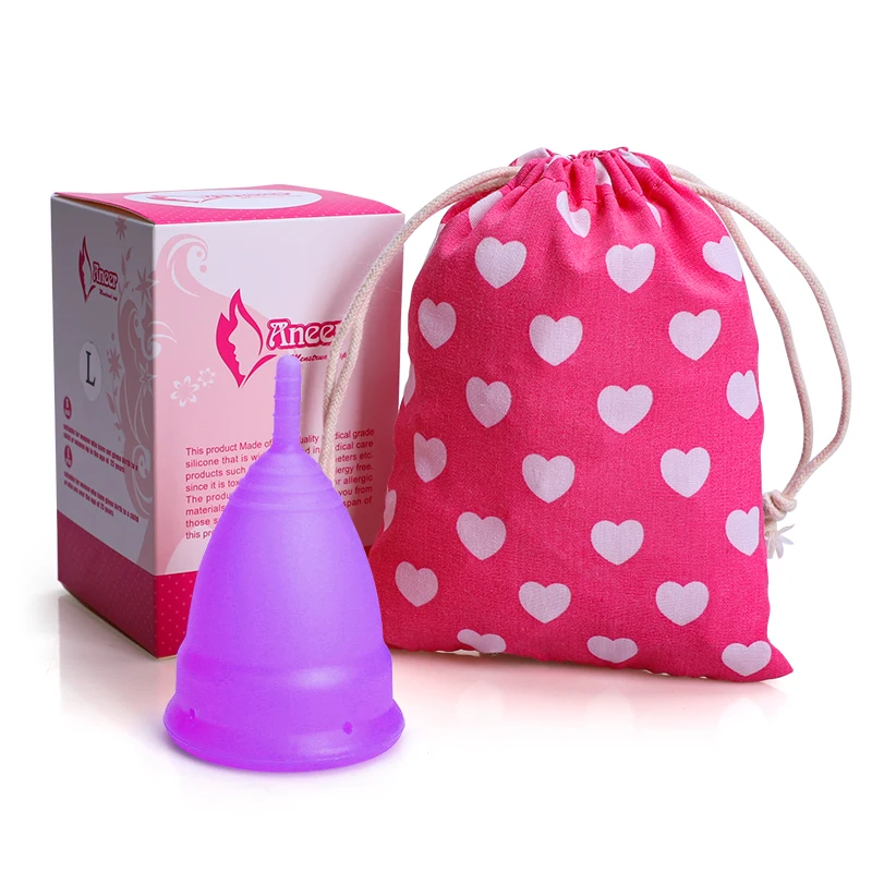 Wholesale Menstrual Cup Sterilizer Durable 100% Medical Silicone Lady Organic Copa Menstrual Cup