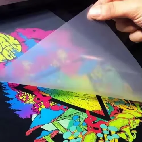 High quality heat transfer sticker transfer printing Brand design custom transfers dtf stickers for t-shirts