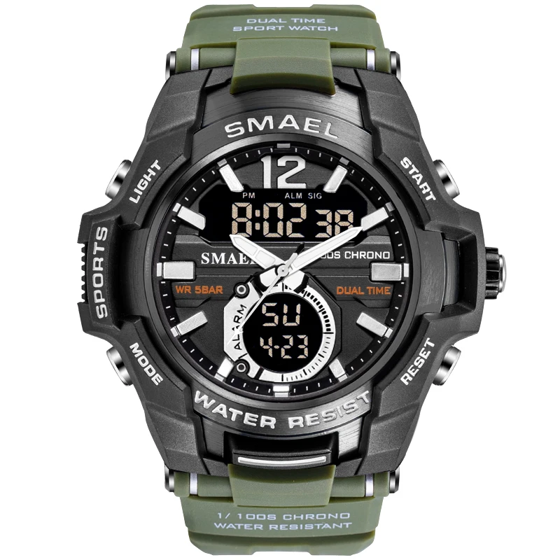 Raymons SL-1805 chronograph military sport wristwatch luxury watch automatic men top quality leather wallet and set