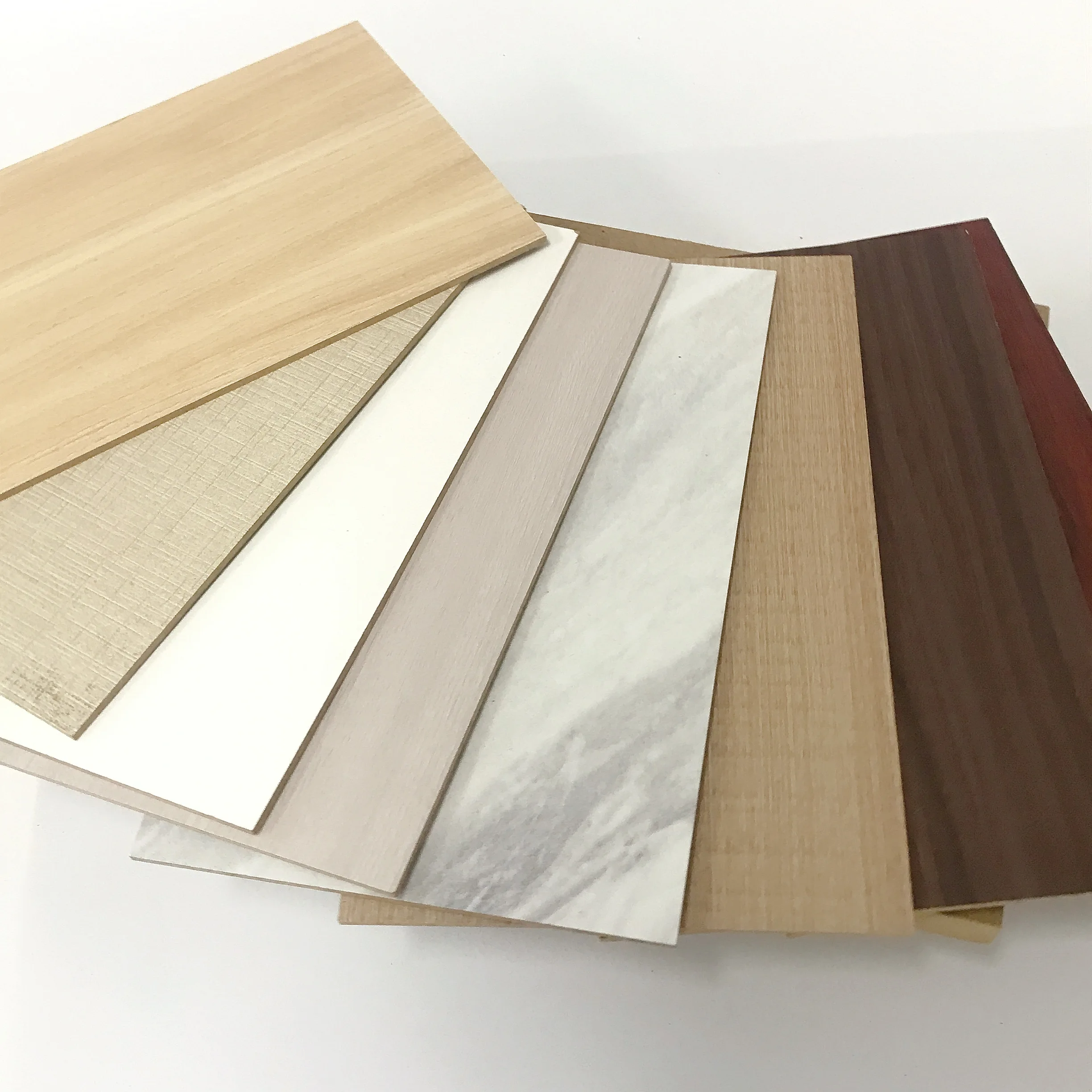 Hot Selling 15mm Melamine Veneer Various Colors Miscellaneous Wood Fiberboard MDF  E1\P2  for High-End Decoration