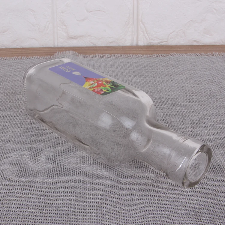 Hot sales hotel and restaurant oil container glass spice jar 500ml food safety glass storage jar