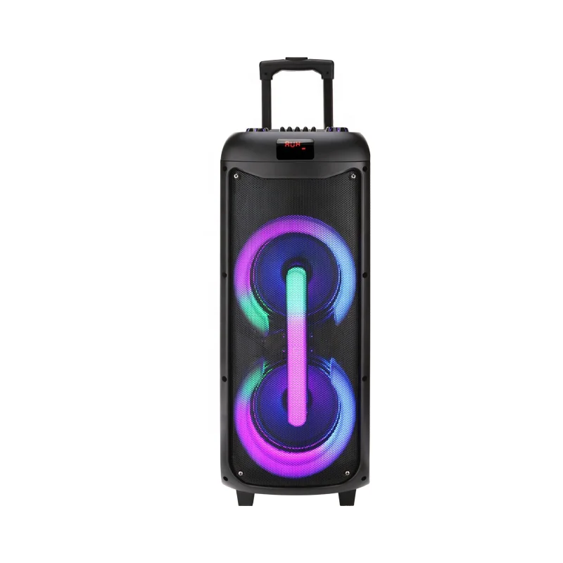 GY5052 parlantes de sonido bt динамик дополнительный бас и хороший звук двойной 8-дюймовый беспроводной портативный наружный динамик для вечеринок