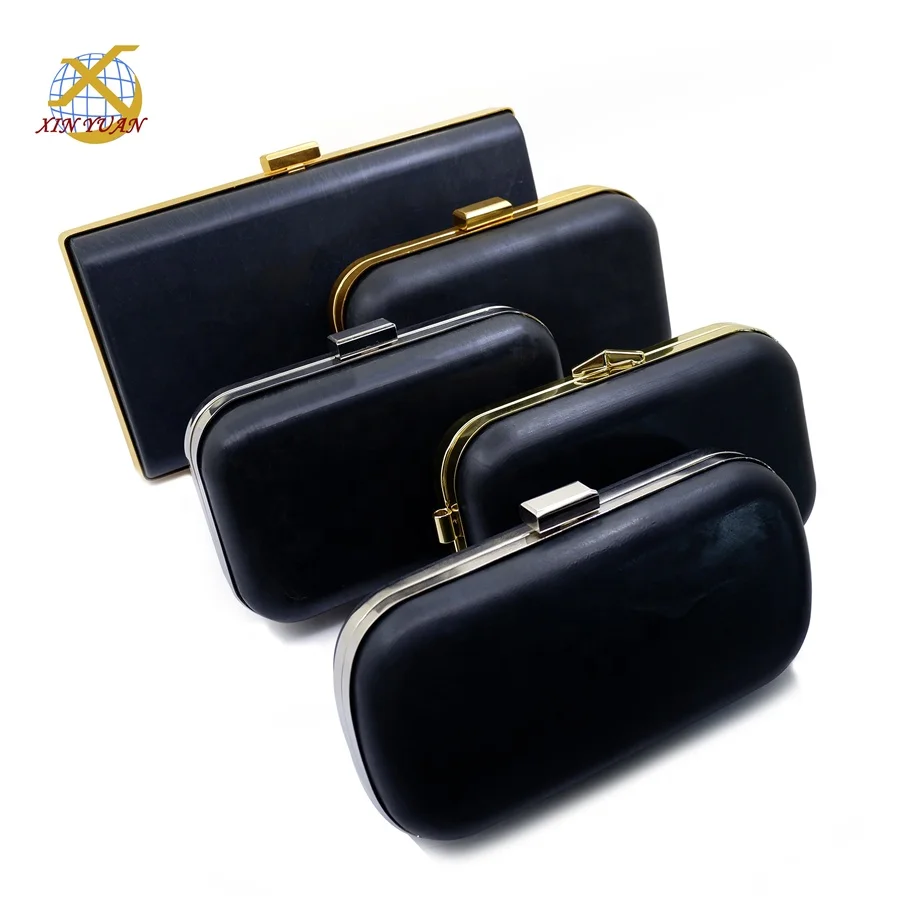 Wholesale custom metal box clutch frame and shell clutch frame box with factory prices