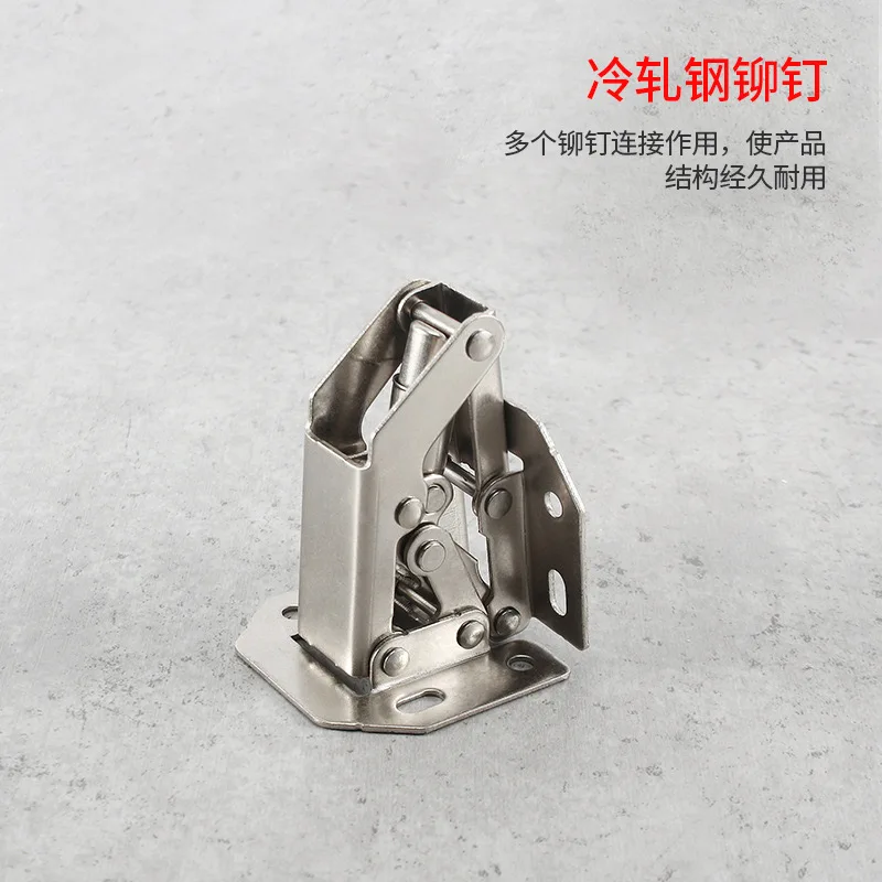 Thickened surface mounted 3 4 5 inch bridge hinges frog bullet hinge cabinet door furniture hydraulic hinge