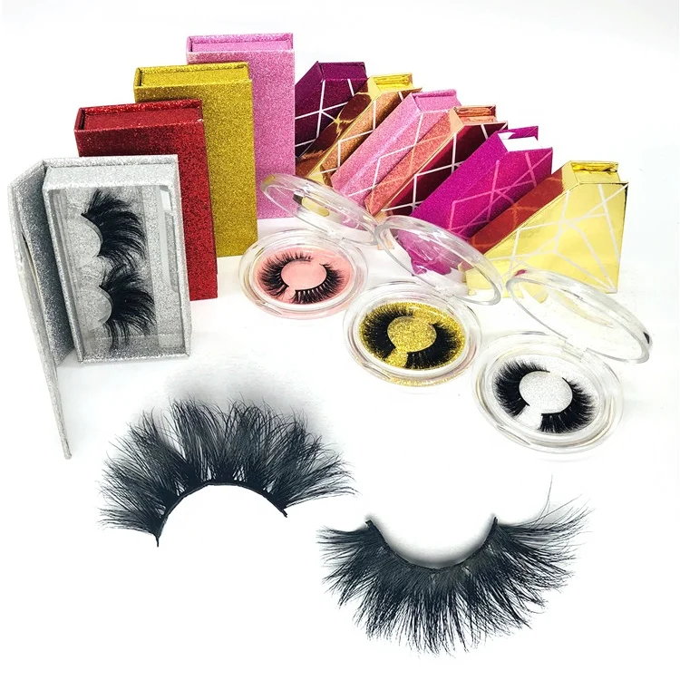 
2019 Wholesale Vendor Cheap Price Cruelty Free eyelash packaging, Faux Mink Make Up One Dollar packaging Eyelash 