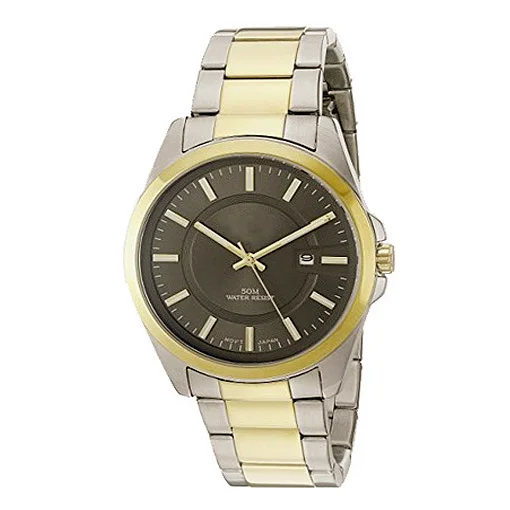 Quality Men Japan Movt. Stainless Steel Quartz Watch