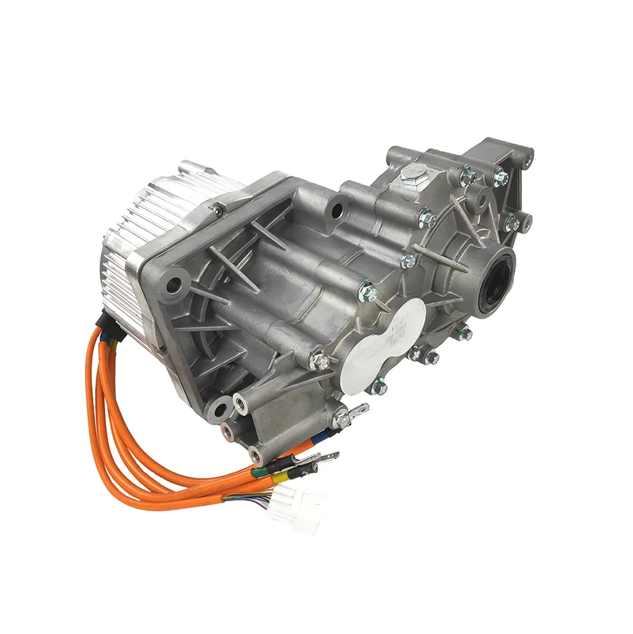 Hot Sale Hall Sensor Transmission  Ratio 1:1.76 1:8.15 12KW Elektrikli Wheel Hub Dc Gear Motor