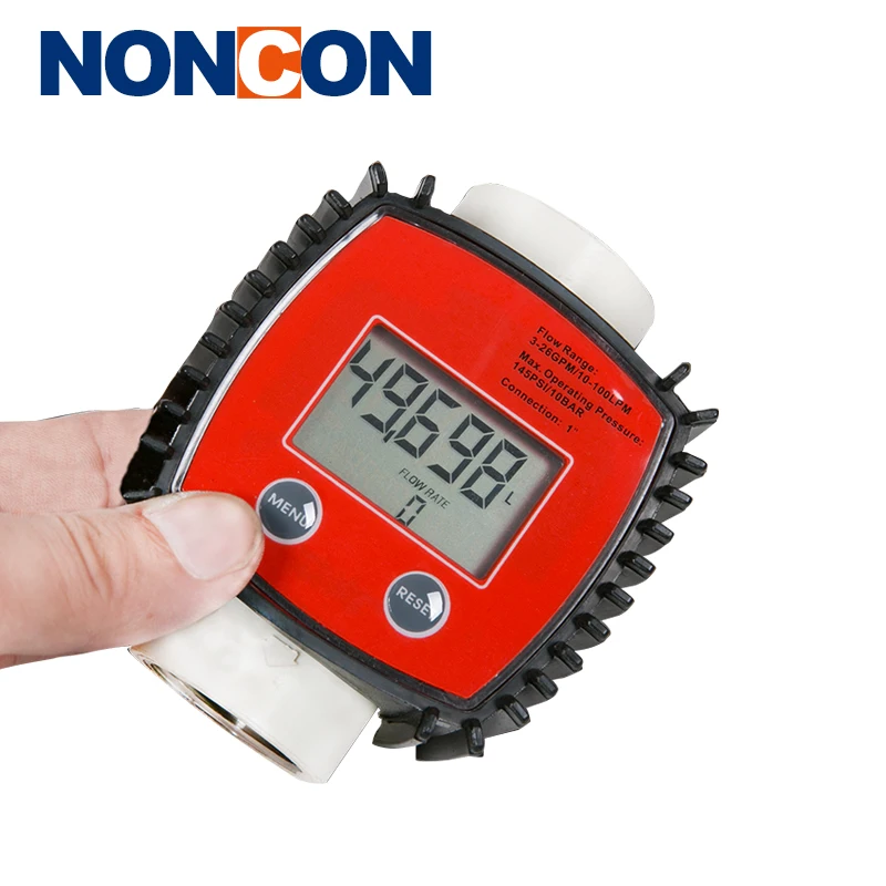 4-20ma oil Urea gasoline flowmeter digital fuel diesel water turbine liquid flow meter sensor water turbines for sale price