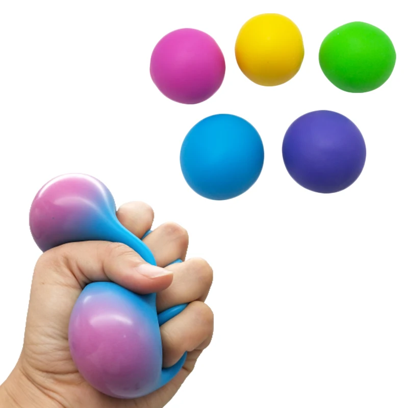 promotional stress ball custom with water/jelly/powder filled inside