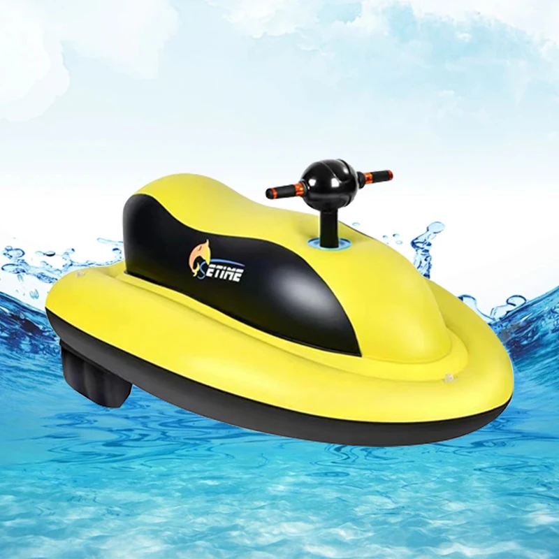 Best Price Pvc Folding Inflatable Boat 70Kg Max Load Electric Motorized Inflatable Jet Ski Motorboat