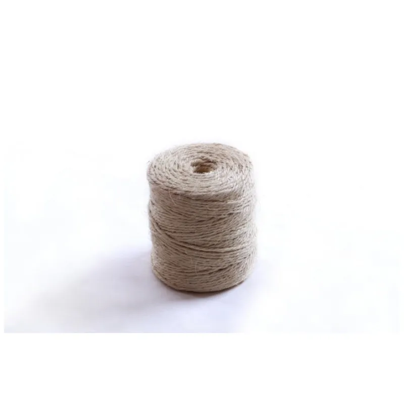 baler string ecofriend braided raw fiber natural twist rope jute binder twine knitting yarn cord for gardening packaging