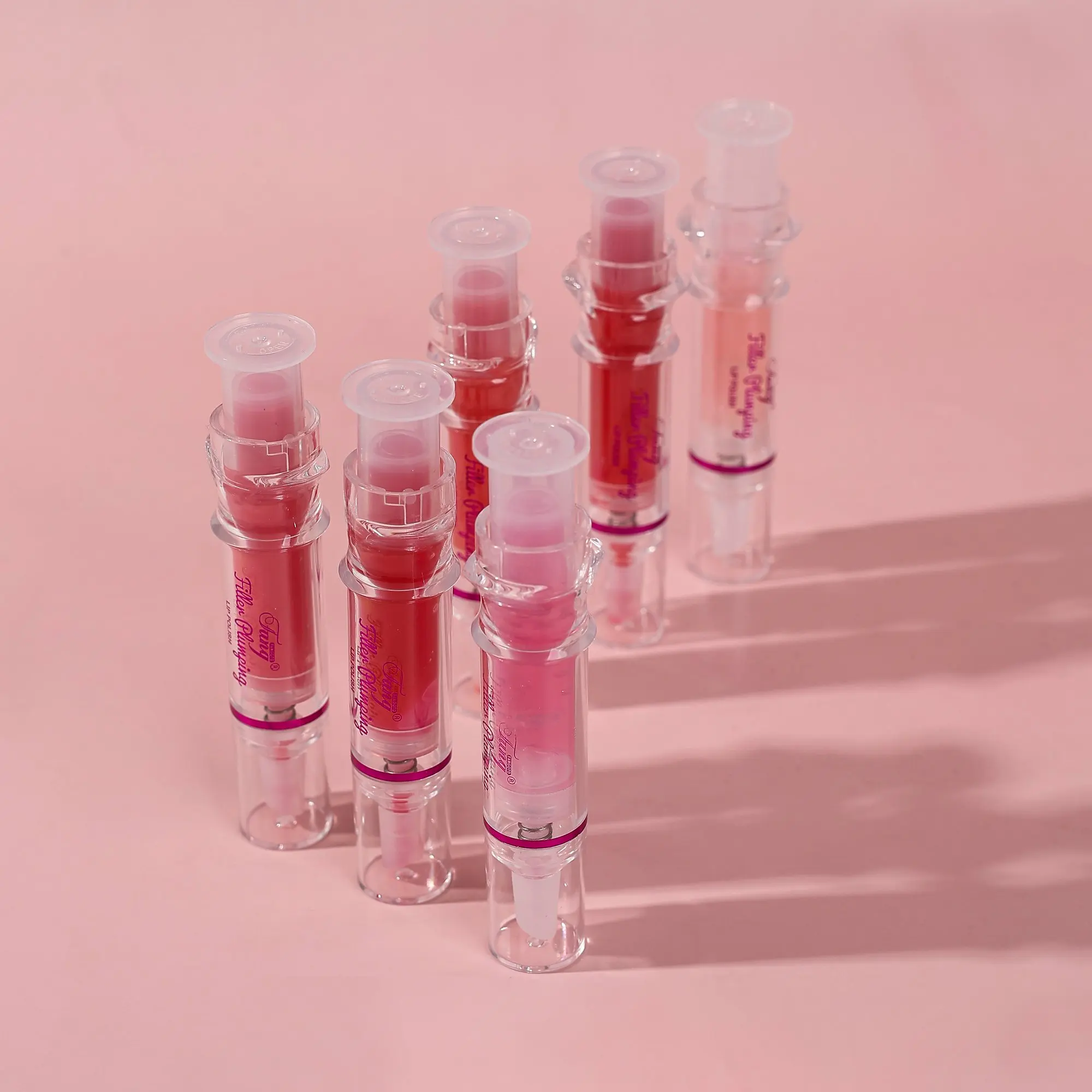 Customized Logo Lip Plumper Oil Shine Finish Long Wear Hydrating Daily Lip Care for Dry and Cracked Lips