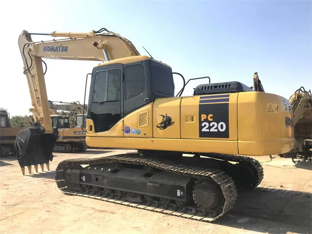 New Arrival Used Komatsu Hydraulic Excavator Japan Original 22 Tons Komatsu PC220 High Efficiency Construction Machinery