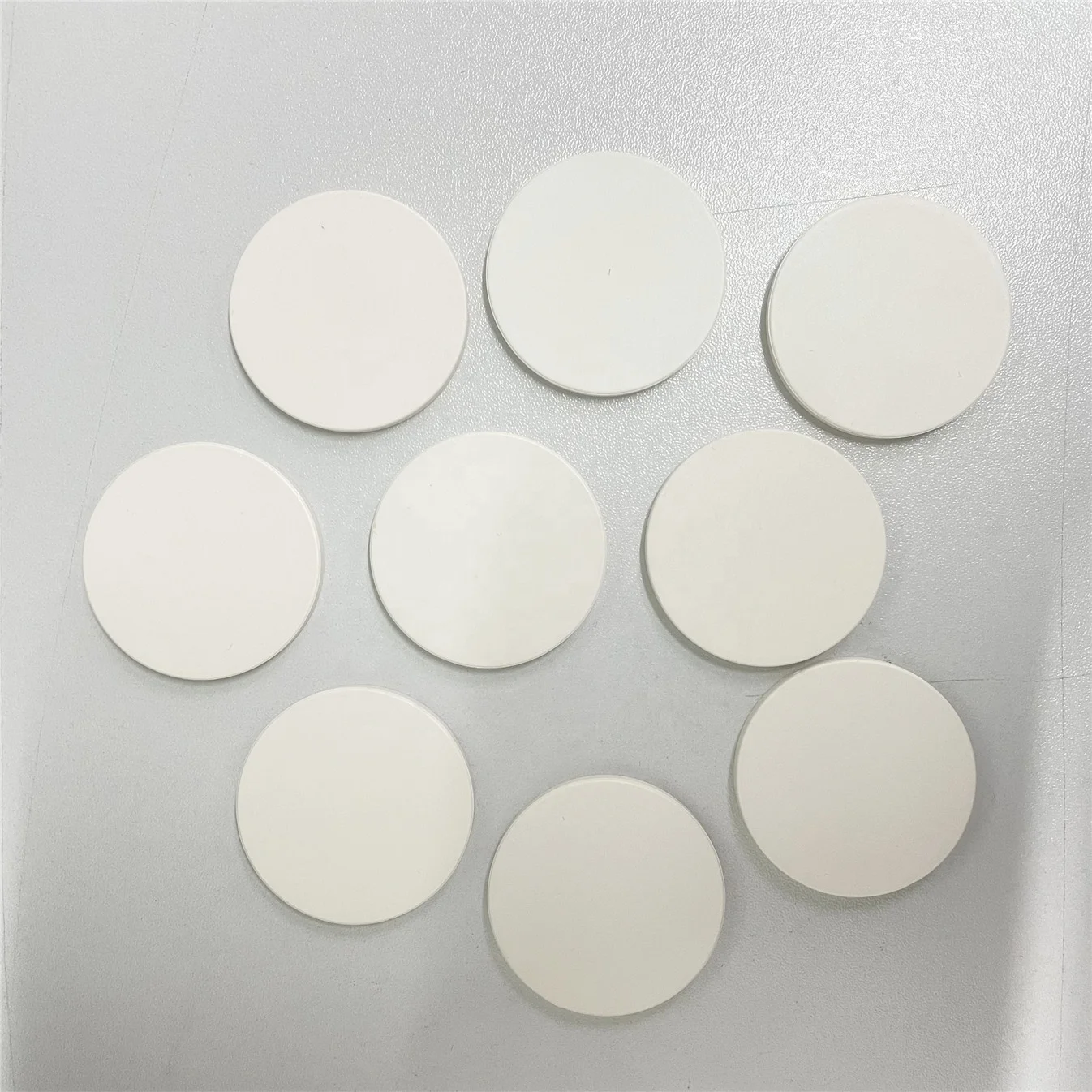 Wholesale Blank Casino Ceramic poker Chips High Quality Round Plate Poker Chips