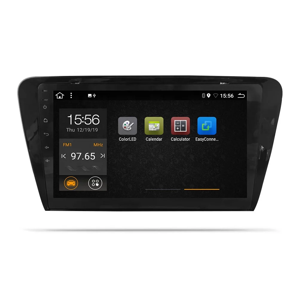 MCX 10.1 inch Android 10 car DVD multimedia player for Volkswagen Skoda Octavia 2 with WIFI GPS radio quad core touch screen