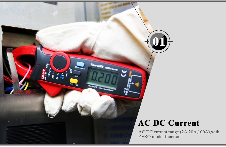 UNI T UT210E TRUE RMS Digital Clamp Meter AC DC Multimeter Auto range Current Clamp Pincers Voltmeter Ammeter Ohmmeter VFC NCV