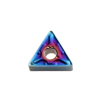 Tungsten Carbide Insert Milling Cutter TNMG 160404 TNMG160408 Wear Resistance Blue Nano Coating TNMG160404 Turning Insert
