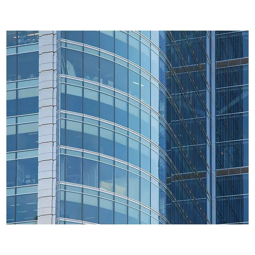 Construction Modern Prima Aluminium carved/column/perforated/screen/solid/mesh panel curtain Wall With Cladding System