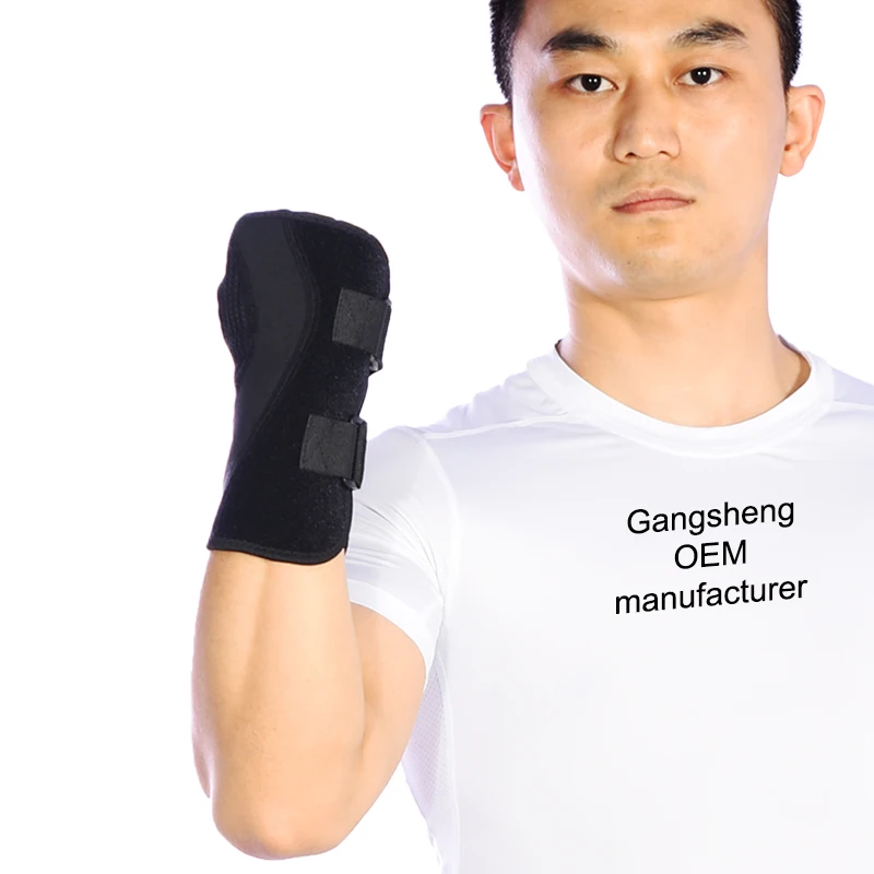 Напульсники для тяжелой атлетики профессионального класса с петлями для большого пальца